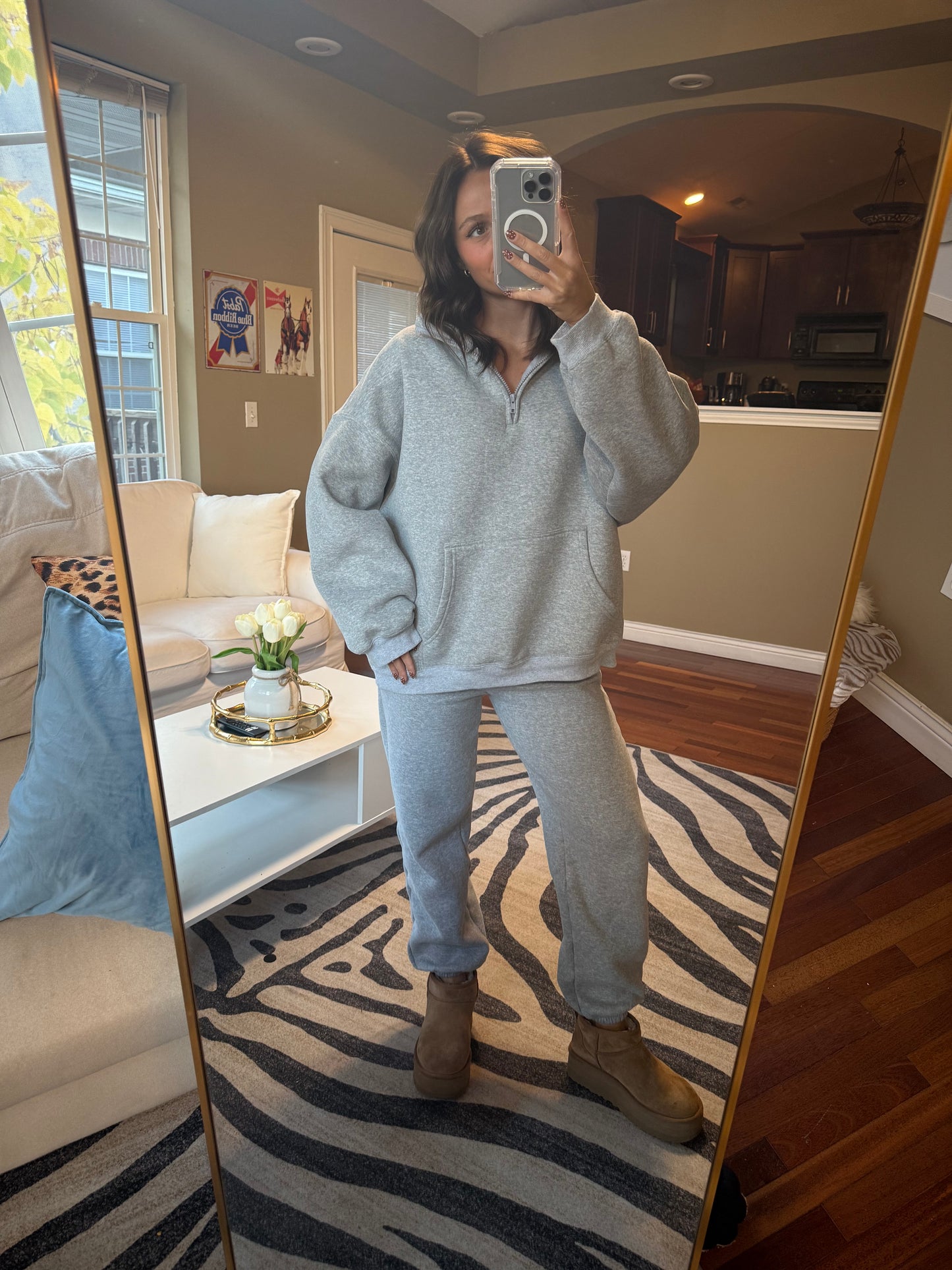 Cozy Fleece Oversized Pullover