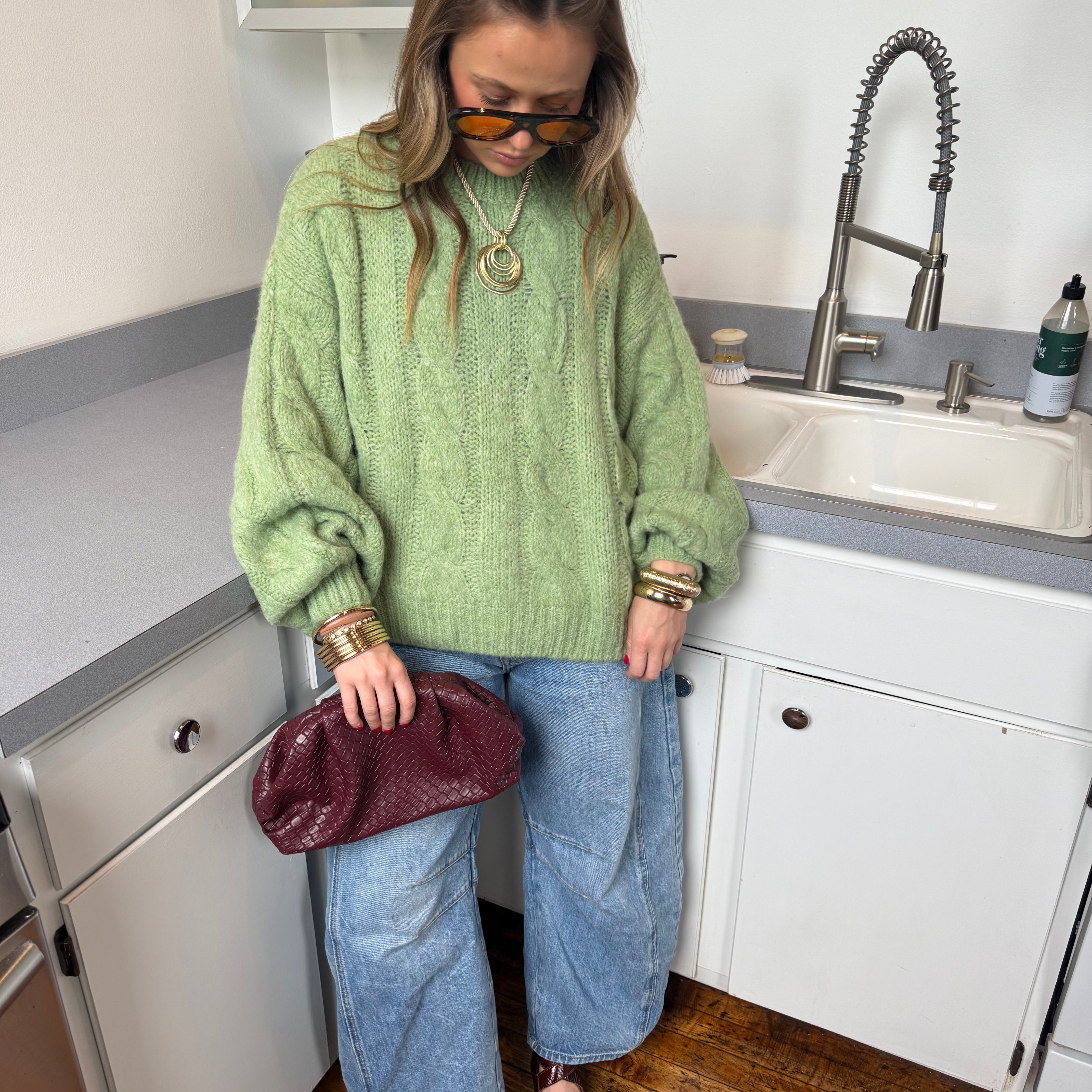 Cool Lime Sweater