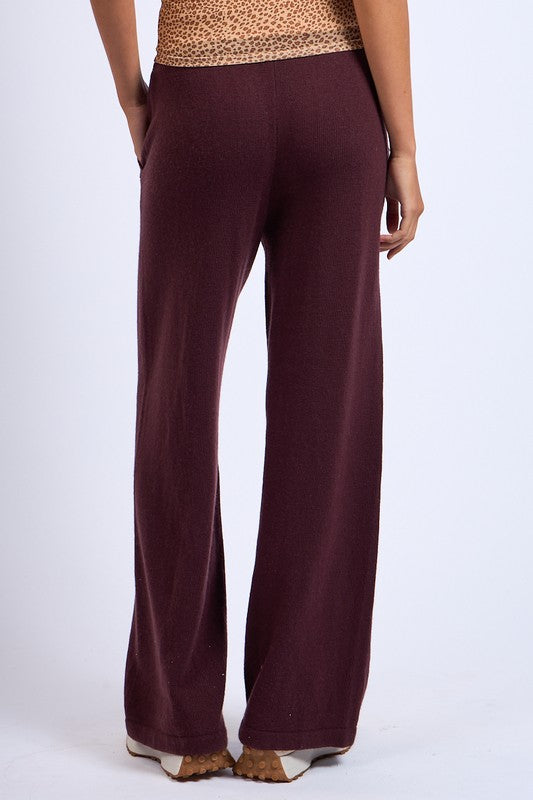Espresso Knit Pants