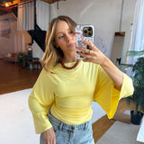 Allyson Back Tie Top