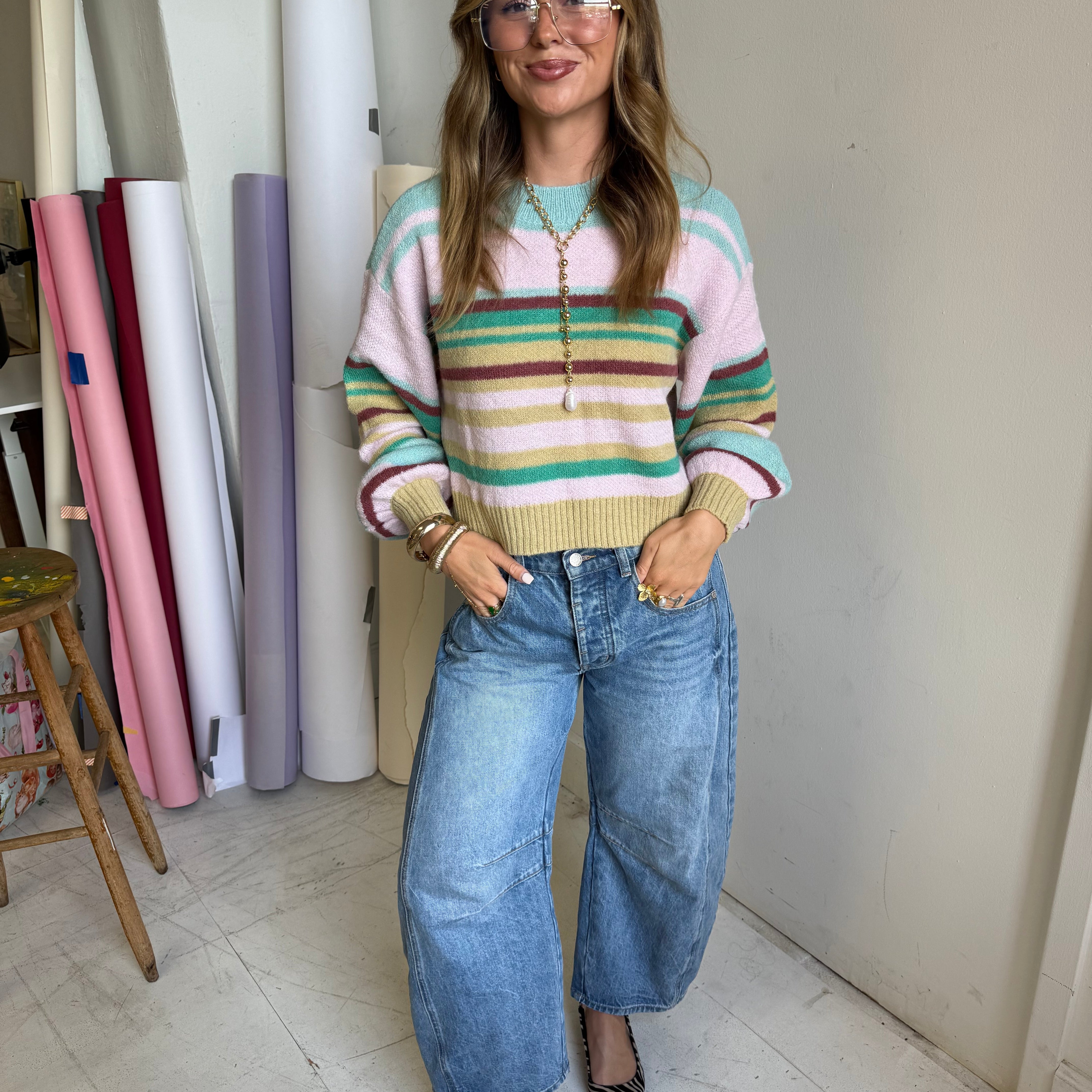 Thin Mint Sweater
