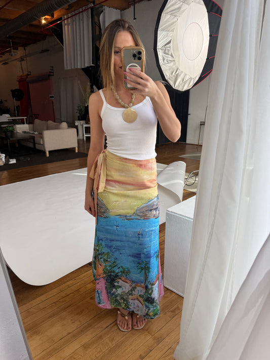 Island Time Wrap Skirt