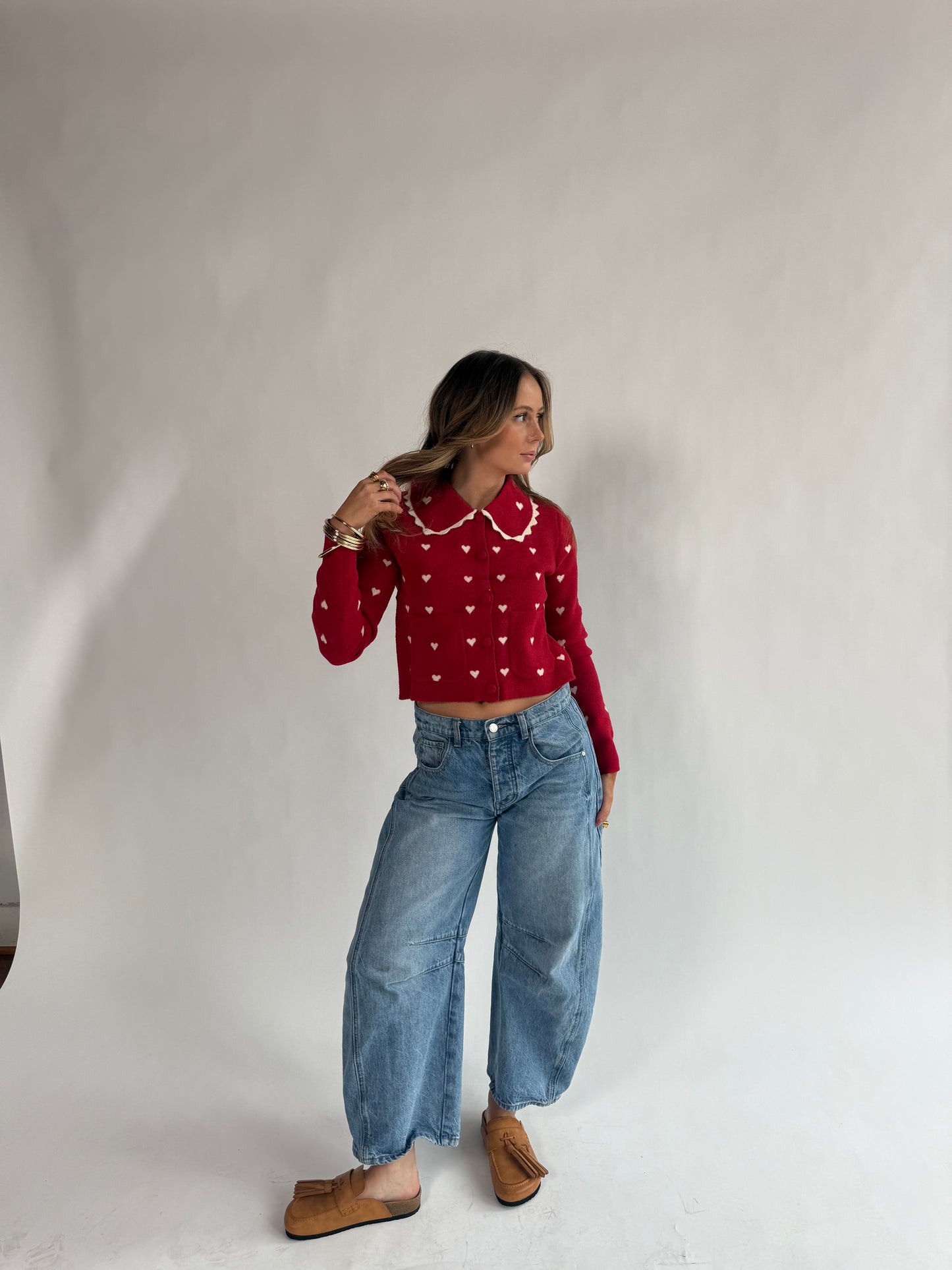 Scallop Heart Sweater