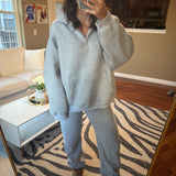 Cozy Fleece Oversized Pullover