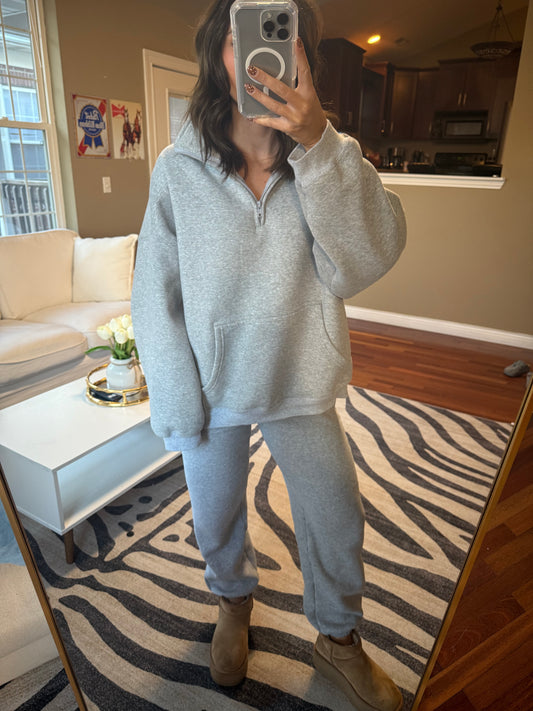 Cozy Fleece Oversized Pullover