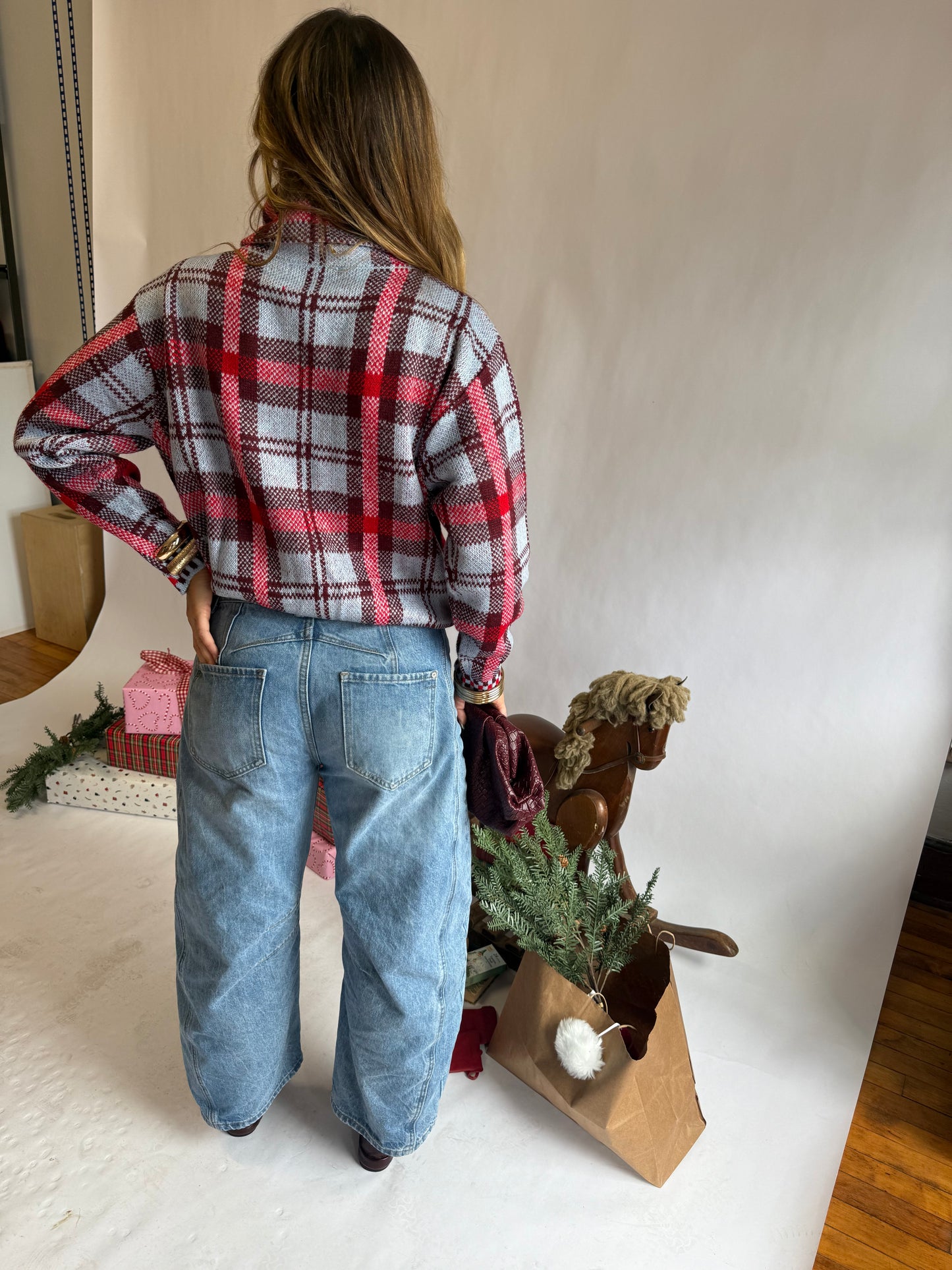 PREORDER Plaid Zip Up