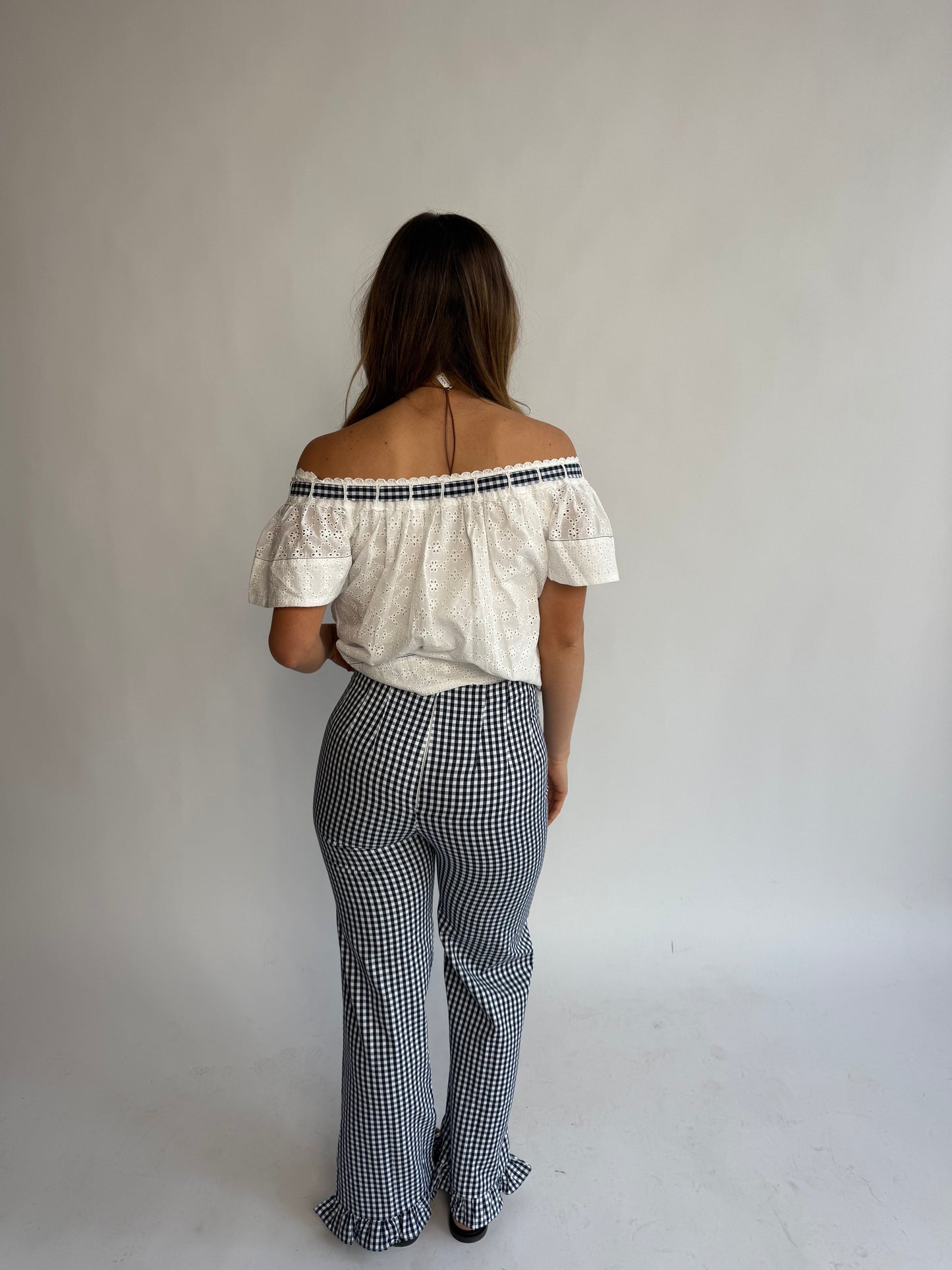 Sofia Gingham Pants
