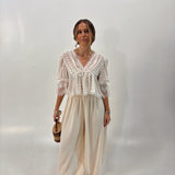 Lillyan Half Puff Sleeve Blouse