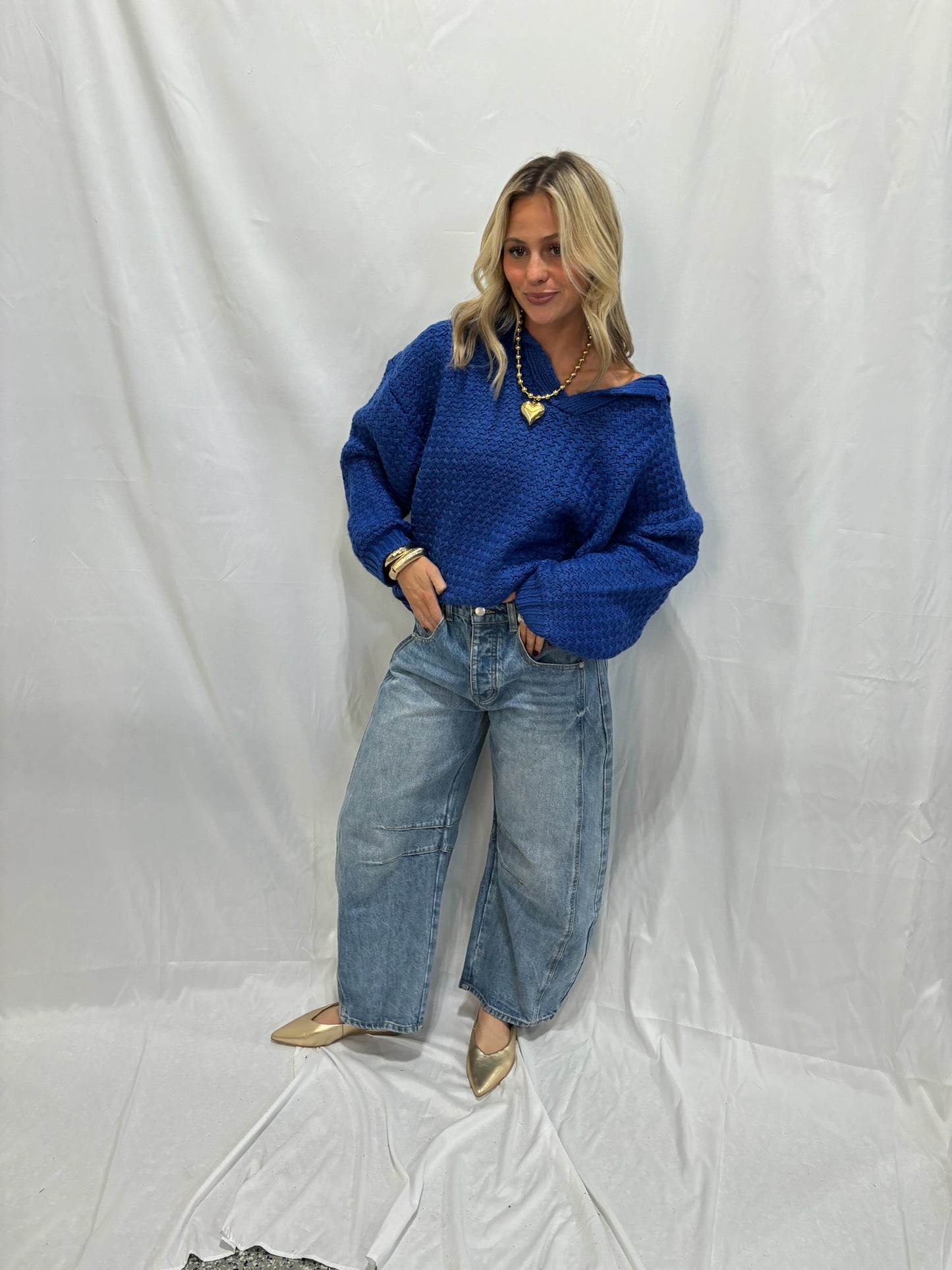 PREORDER Cobalt Blue Sweater