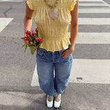 Sunshine Smocked Top
