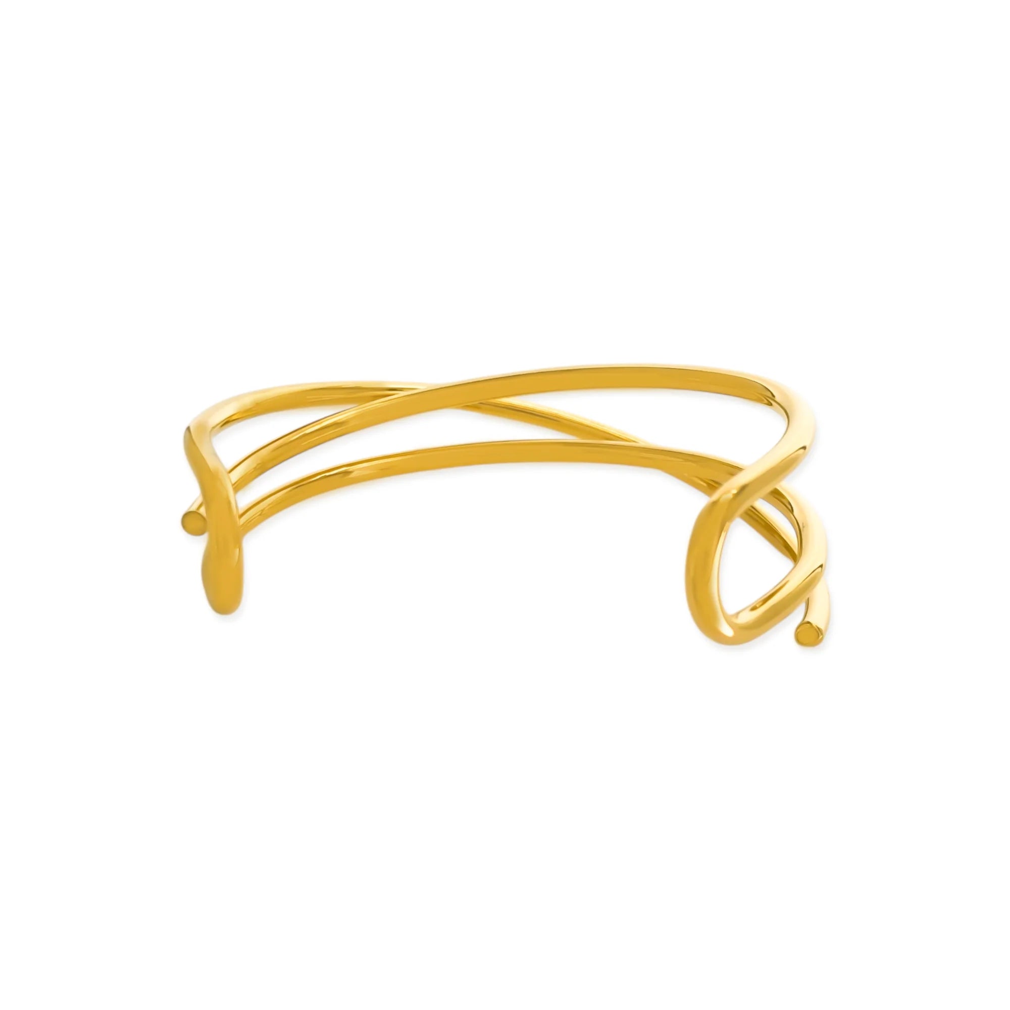 Criss Cross Cuff Bracelet