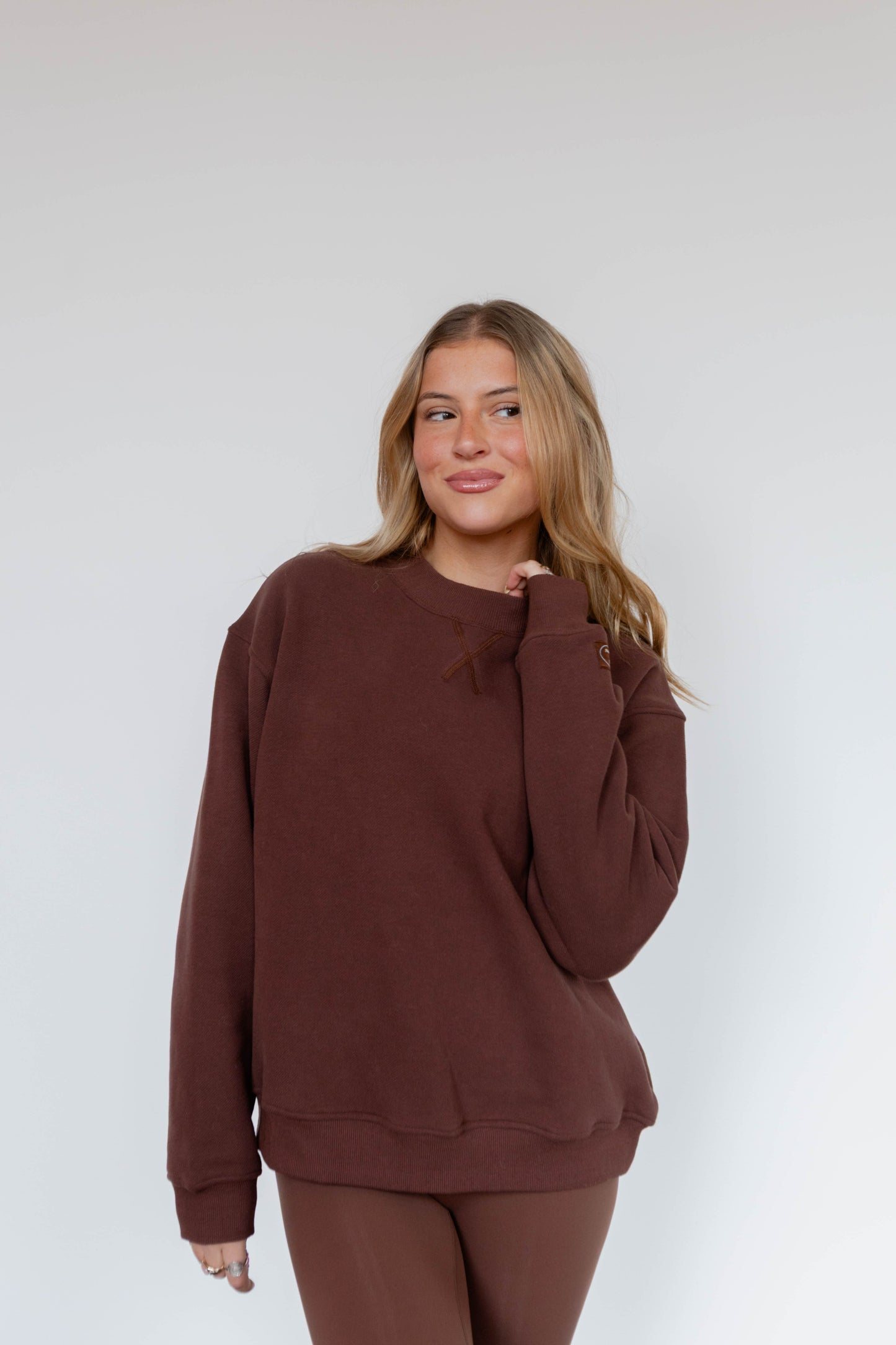Oversized Mock Neck