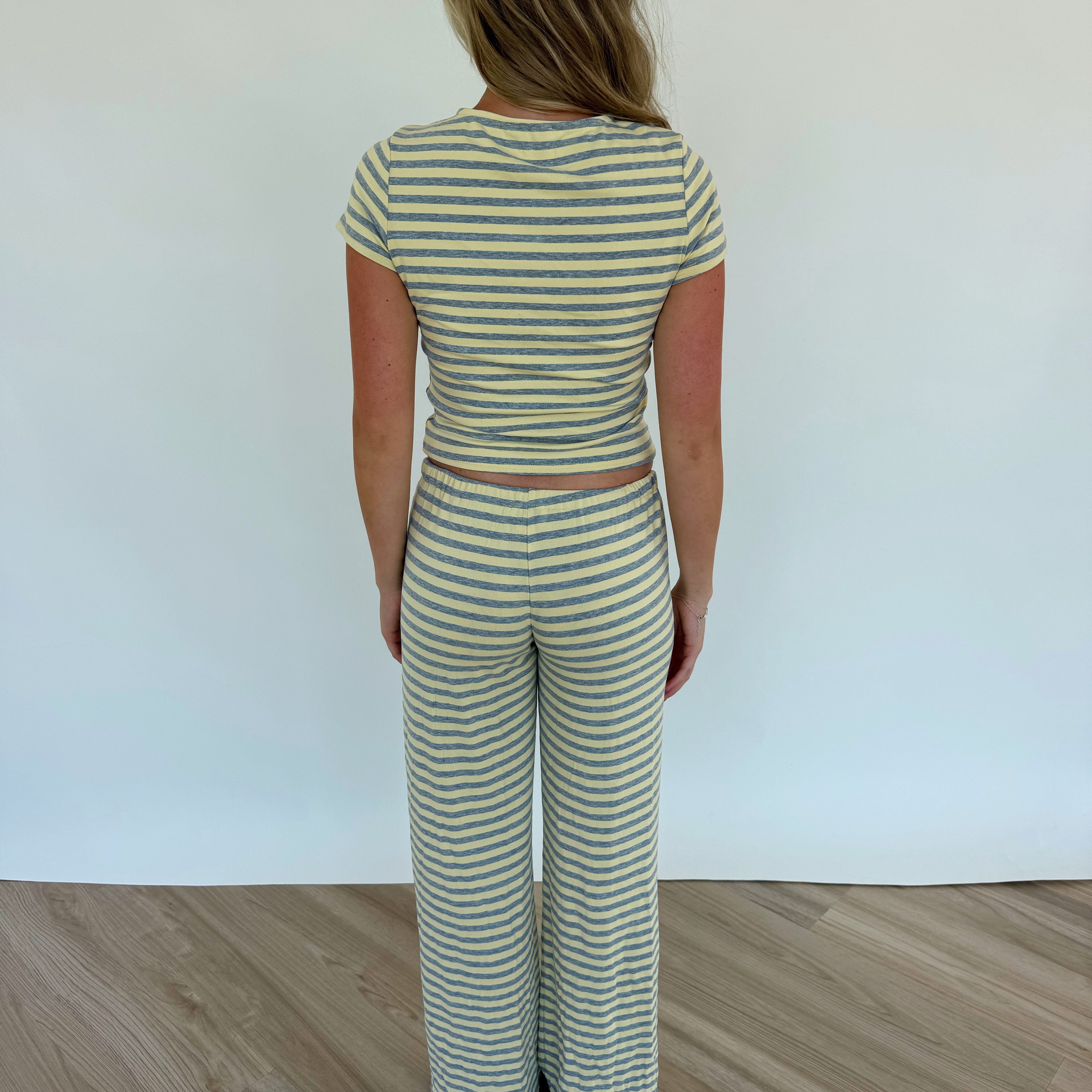 Yellow and Grey Lounge Set