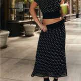 Kitty Polka Dot Set
