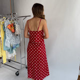 Red Lara Polka Dot Set