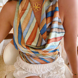 Ester Cowl Neck Top