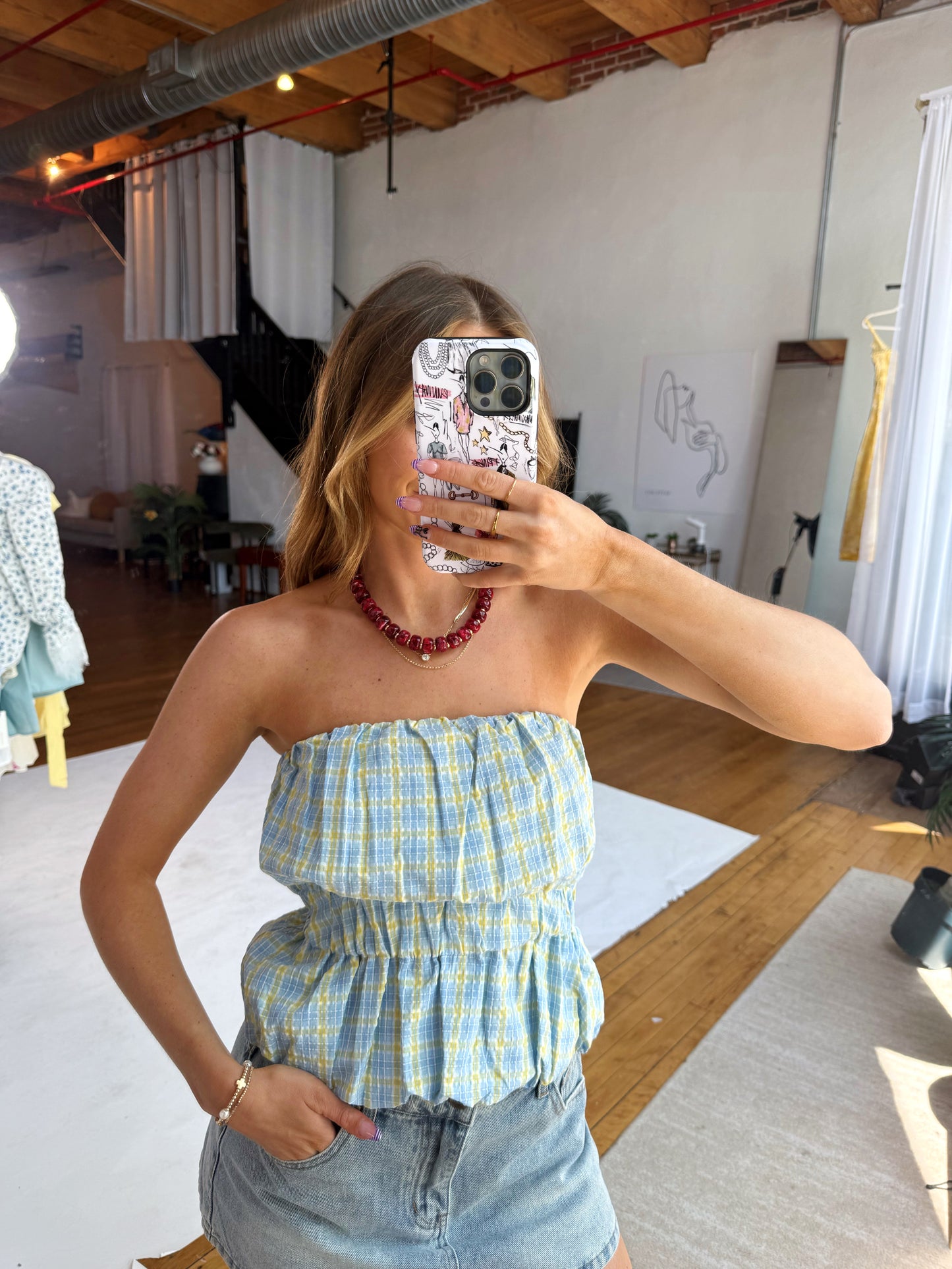 Chelsie Bubble Top
