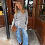Mia Relaxed Gingham Shirt
