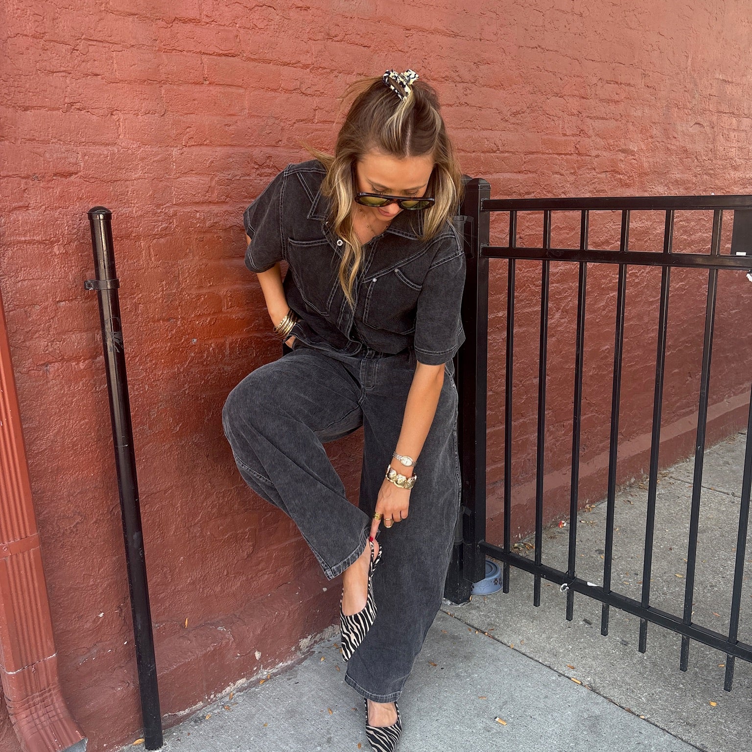 Dark Denim Set