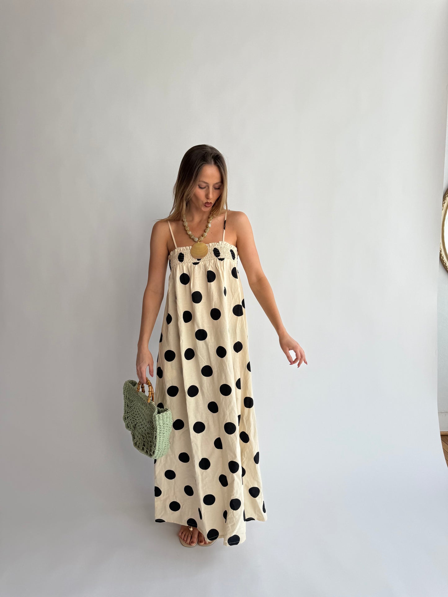 Polka Dot Maxi