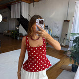 Nataly Polka Dot Top