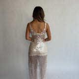 (PREORDER WILL SHIP IN 1 WEEK) Meet You At The Beach Sequin Top
