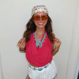 Fringe Denim Shorts