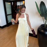 Yellow Silk Maxi