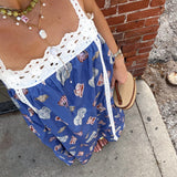 Royal Blue Shell Maxi