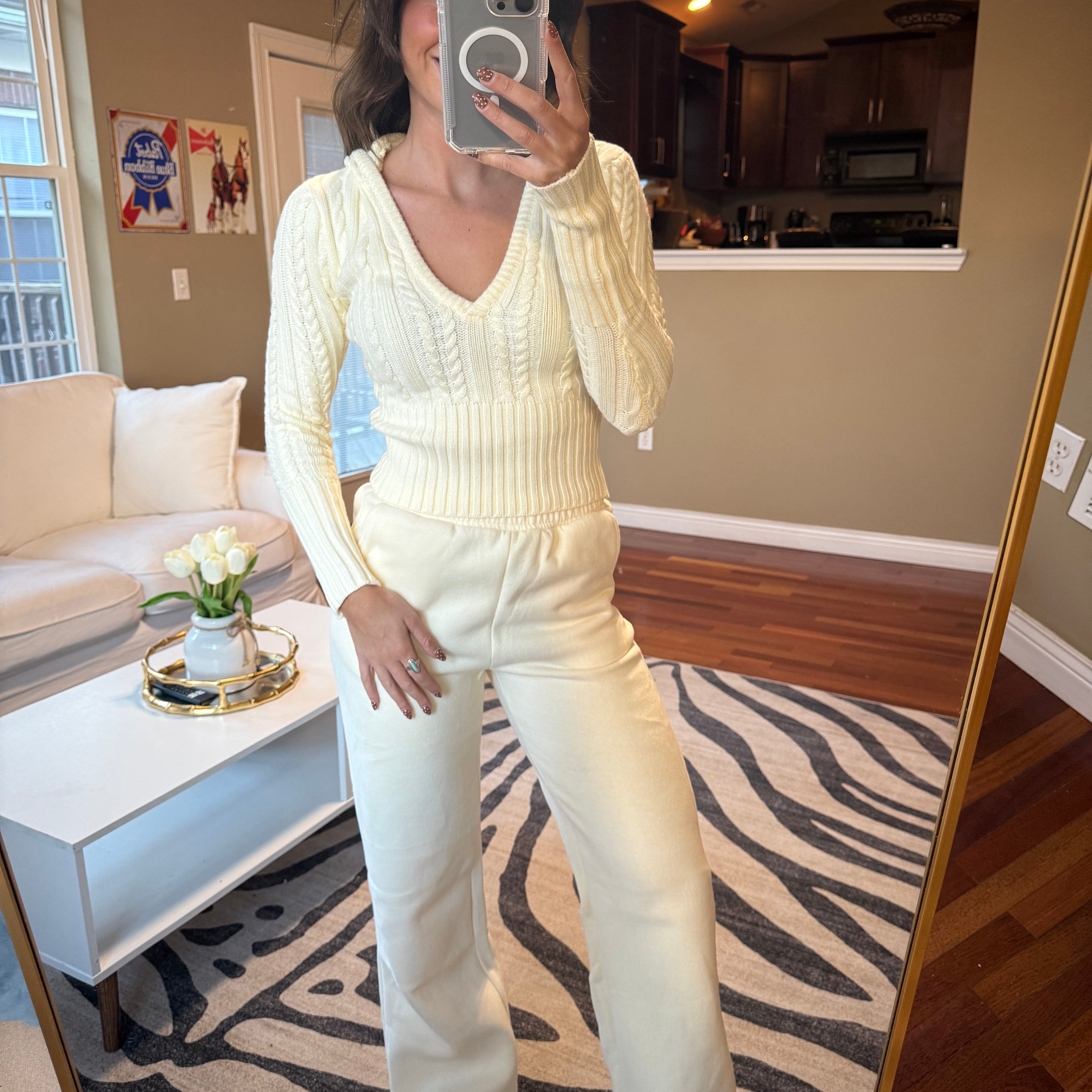 Ivory Sweatpants