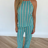 Summer Striped Pants