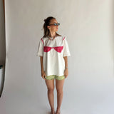 Bikini Tee (Pink Floral)