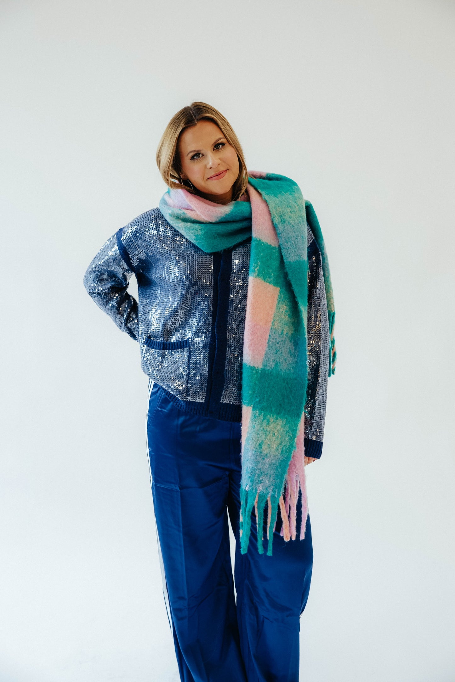 Cynthia Sequin Cardigan