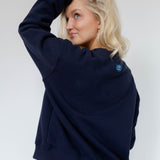 Oversized Mock Neck