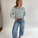 Shea Floral Smocked Blouse