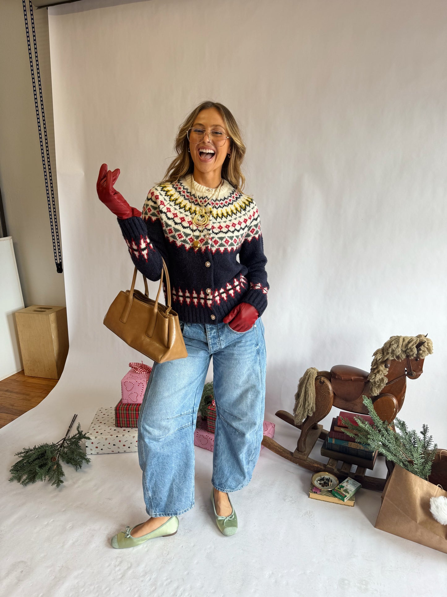 PREORDER Vintage Ski Lodge Sweater