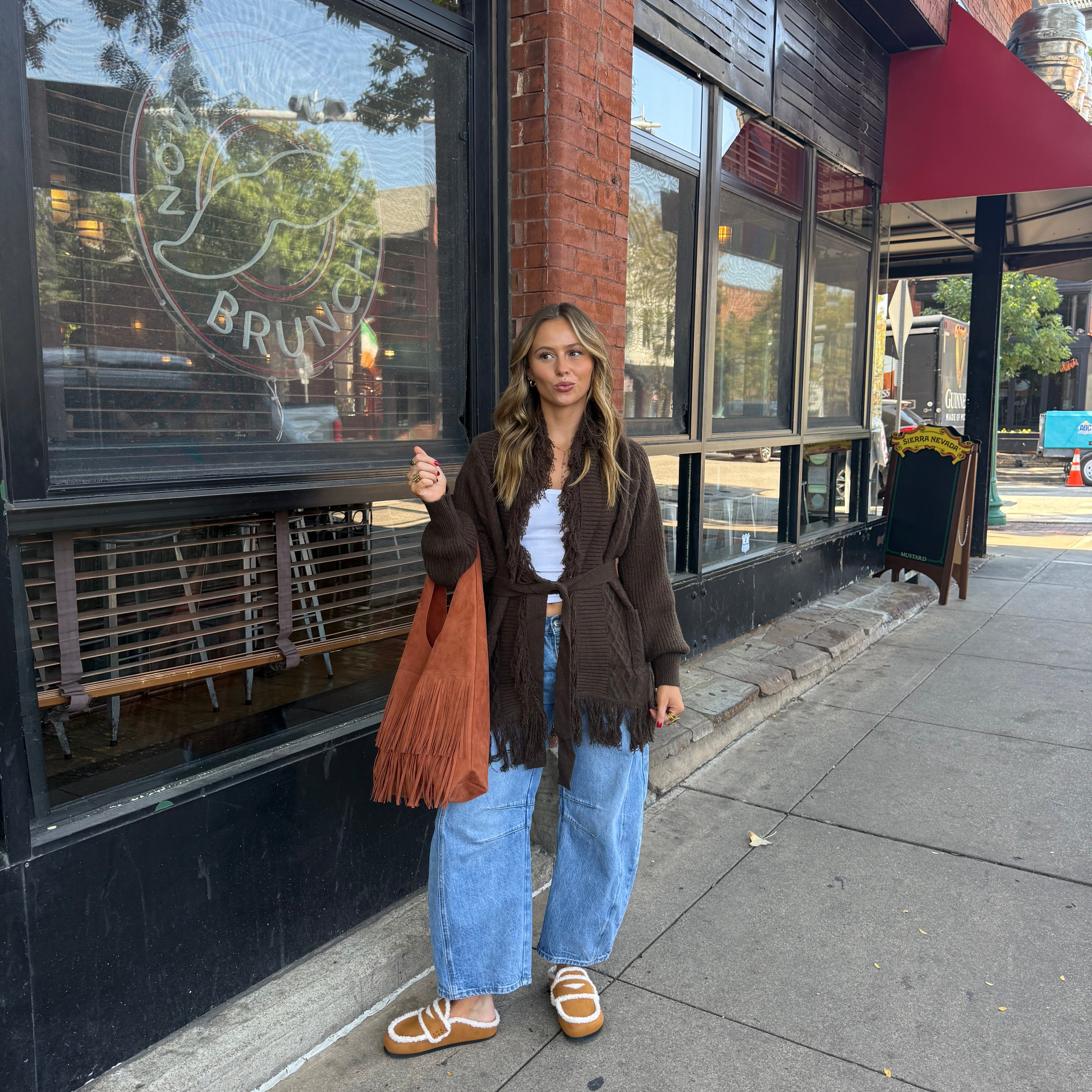 Fringe Cardigan