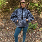 PREORDER Grey Bandana Sherpa Fleece