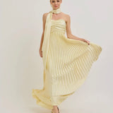 Yellow Silk Maxi