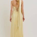 Yellow Silk Maxi