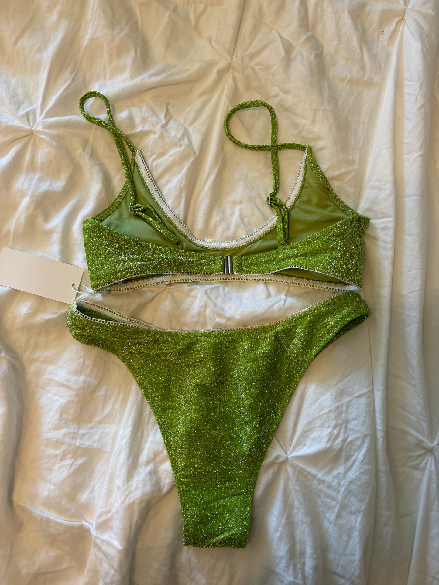 Green Shimmer Swim Set