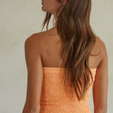 Tangerine Tube Top